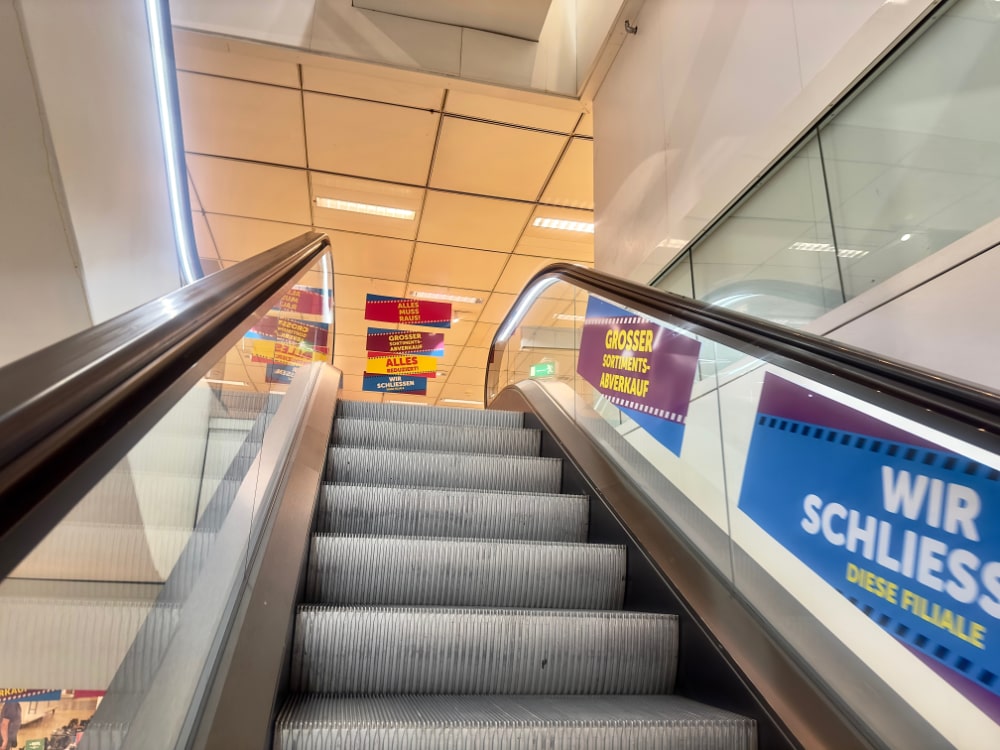 Rolltreppe Karstadt