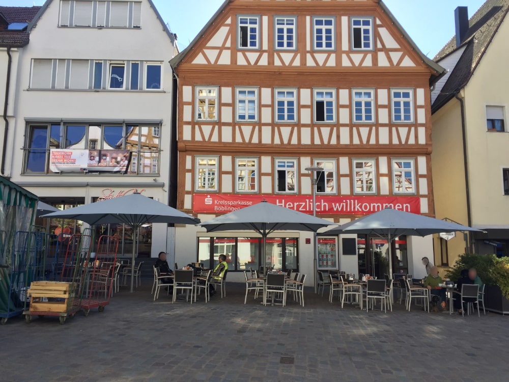 alter Marktplatz in Leonberg